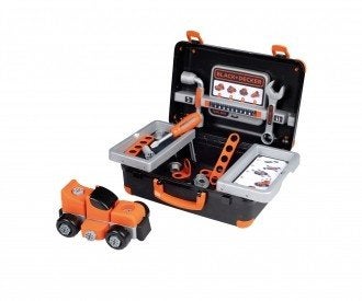 Smoby Black & Decker werkbank en toebehoren, Ophalen, Zo goed als nieuw, Jongen of Meisje