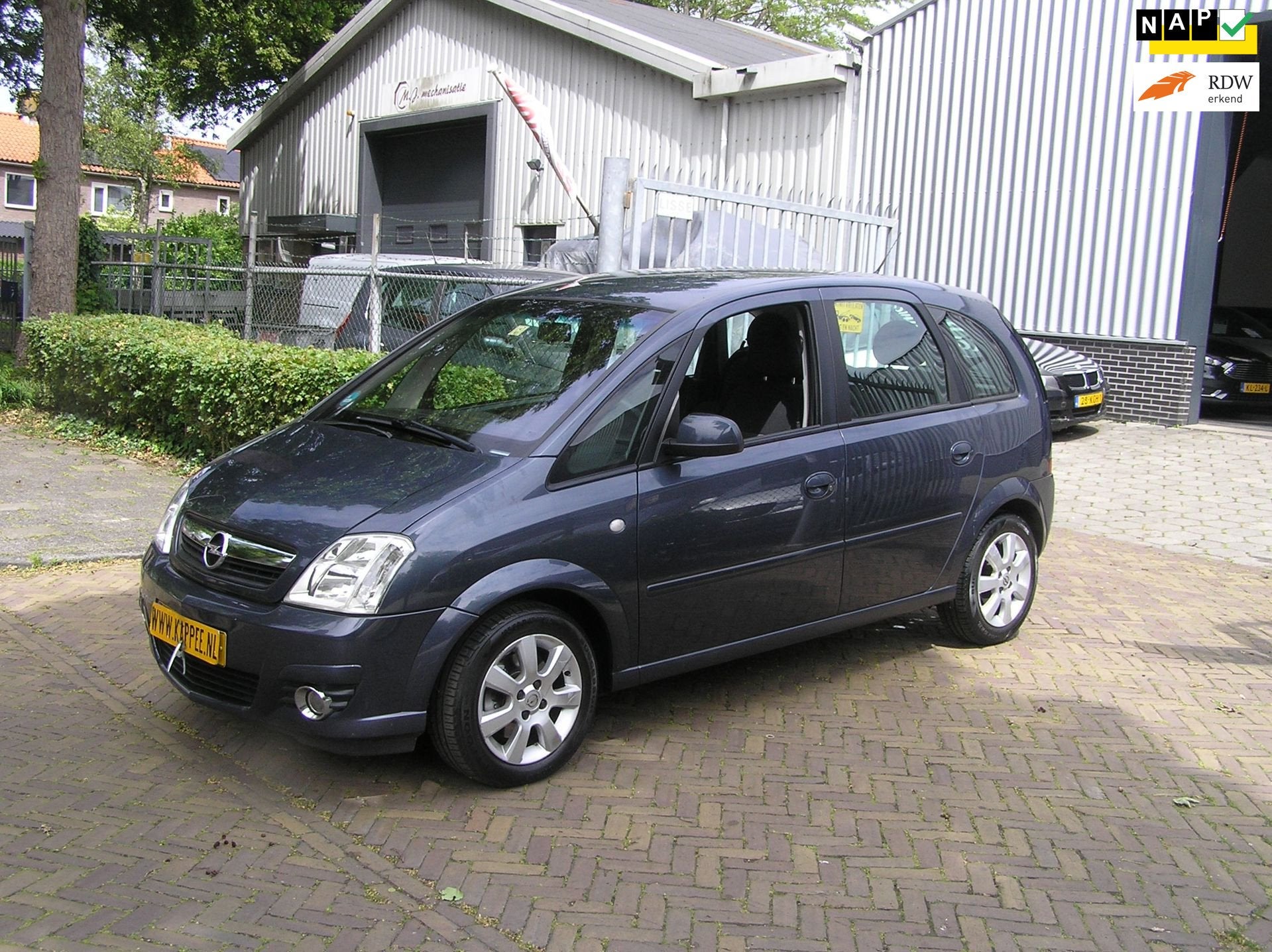 Opel Meriva 1.6-16V Cosmo 140 D KM NAP airco automaat nieuwe, Gebruikt, 4 cilinders, Origineel Nederlands, Meriva