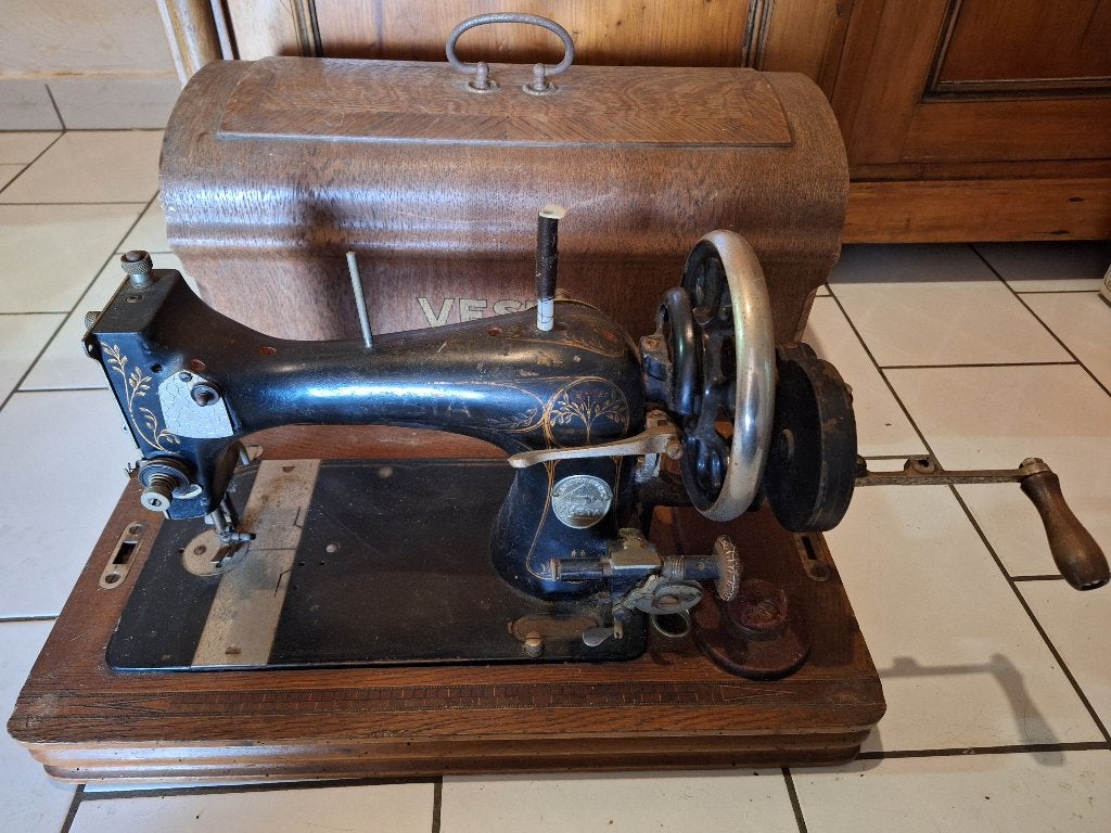 Naaimachine, Ophalen, Gebruikt
