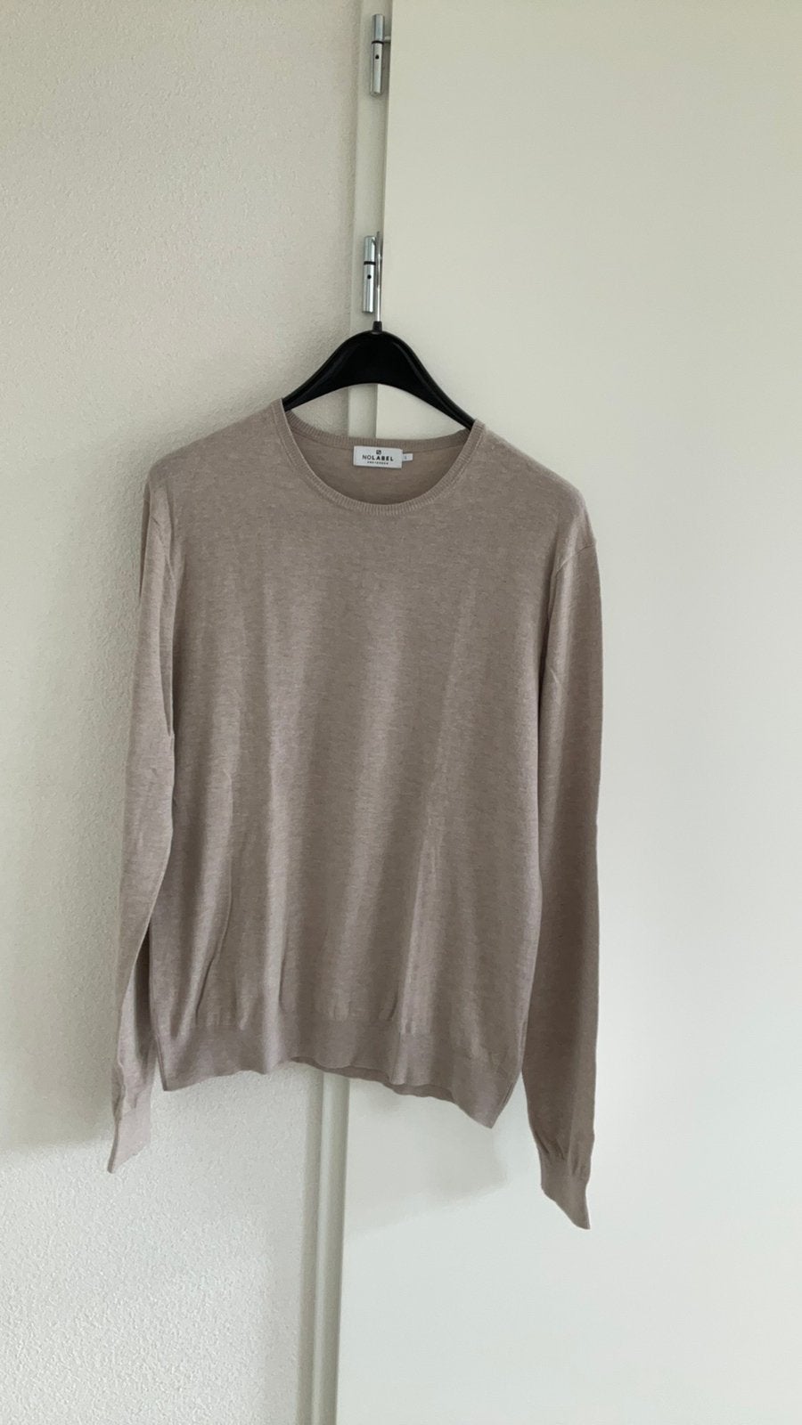 No Label trui! Maat L, Ophalen of Verzenden, Zo goed als nieuw, Maat 52/54 (L), Beige