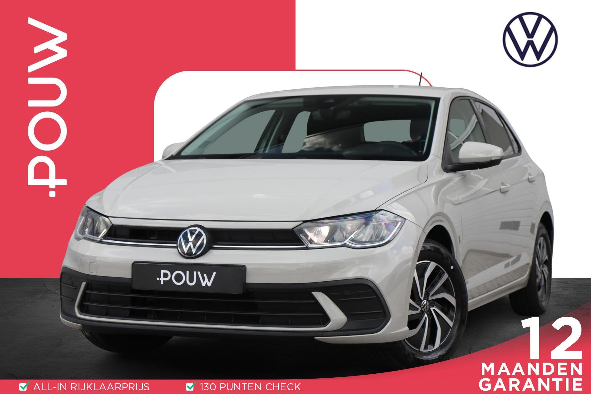 Volkswagen Polo 1.0 TSI 95pk Life Edition | Apple CarPlay/An, Voorwielaandrijving, 12 maanden, Stof, Origineel Nederlands