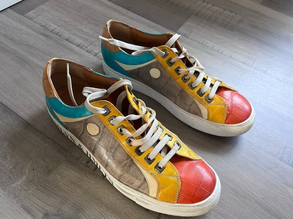 Melvin & Hamilton Harvey 9 Sneakers Maat 43, Ophalen of Verzenden, Gedragen, Overige kleuren, Sneakers of Gympen