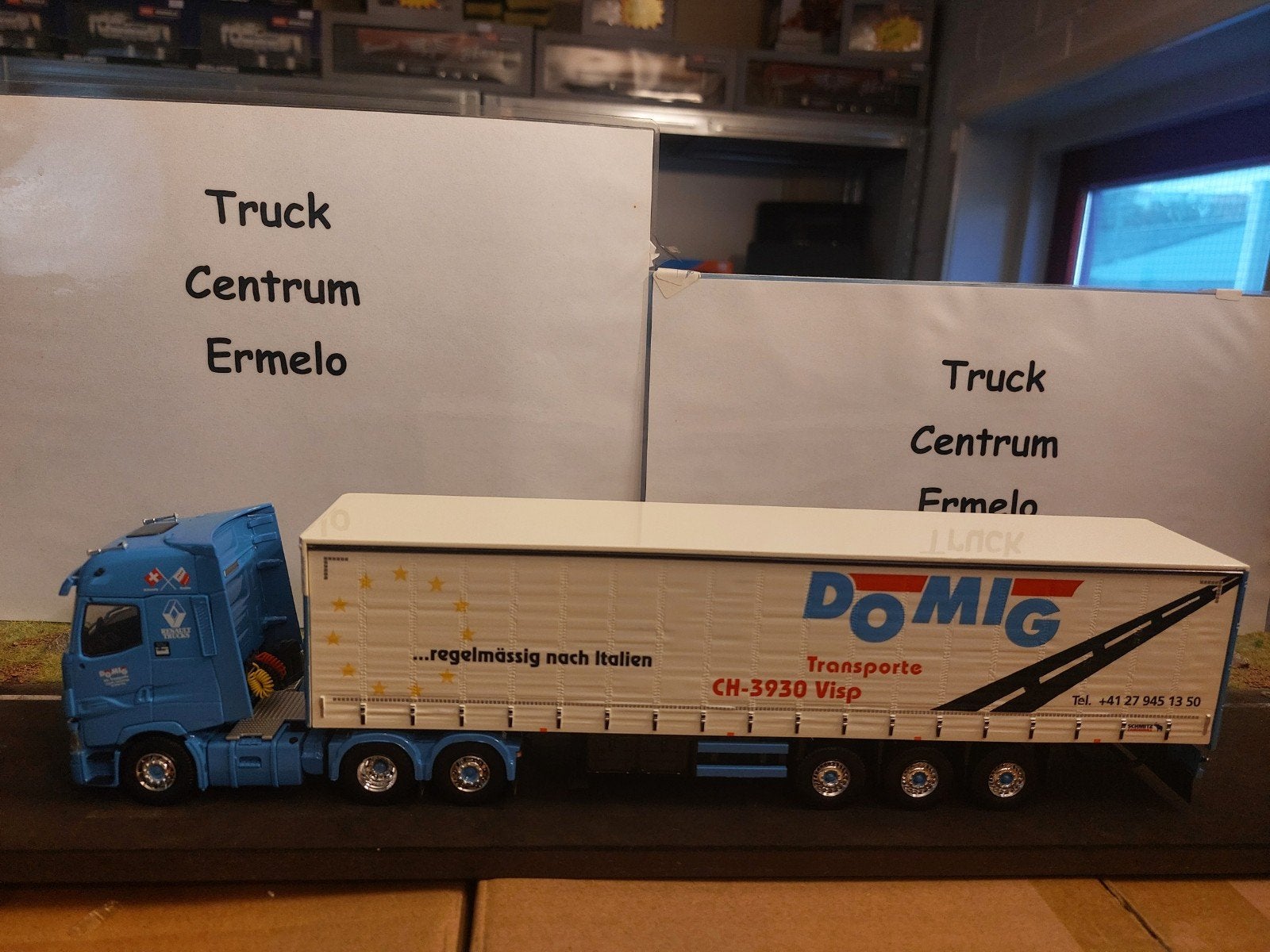 Domig
Renault T 6x2 sleepas met 3-assige schuifzeilen oplegg, Ophalen of Verzenden, Nieuw, Bus of Vrachtwagen, Tekno