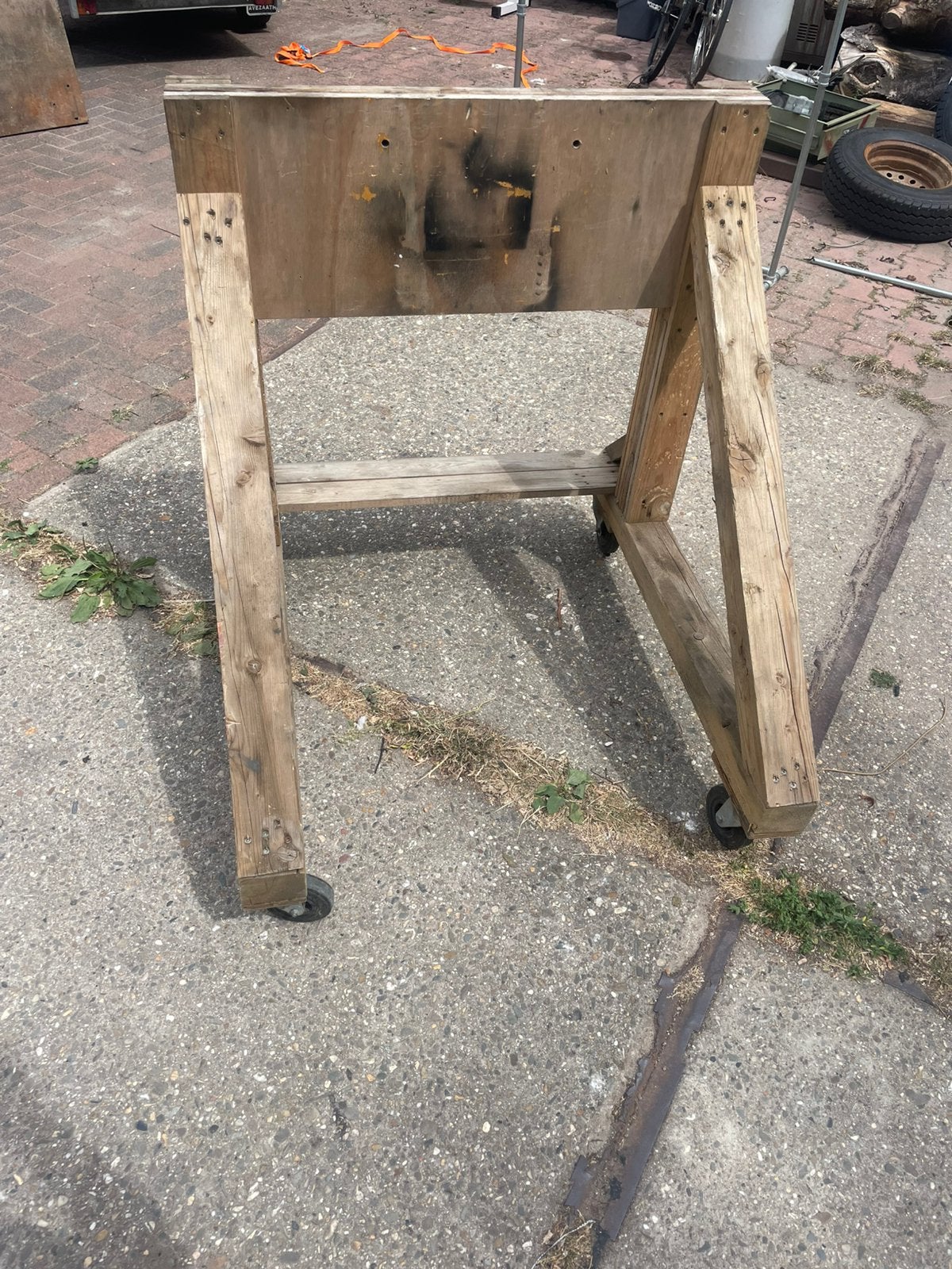 Bok voor buitenboord motor, Ophalen of Verzenden, Zo goed als nieuw, Rechthoekig, 100 tot 150 cm