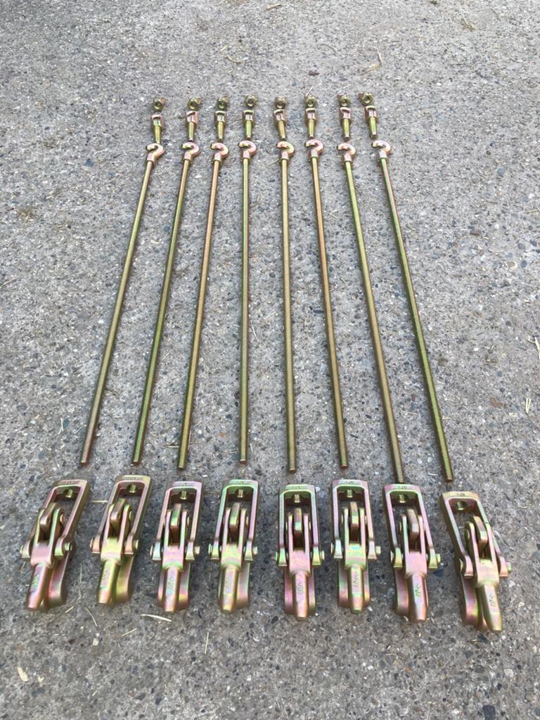 Dubbellucht haken / clamp on haken, Ophalen of Verzenden, Zo goed als nieuw, Haak