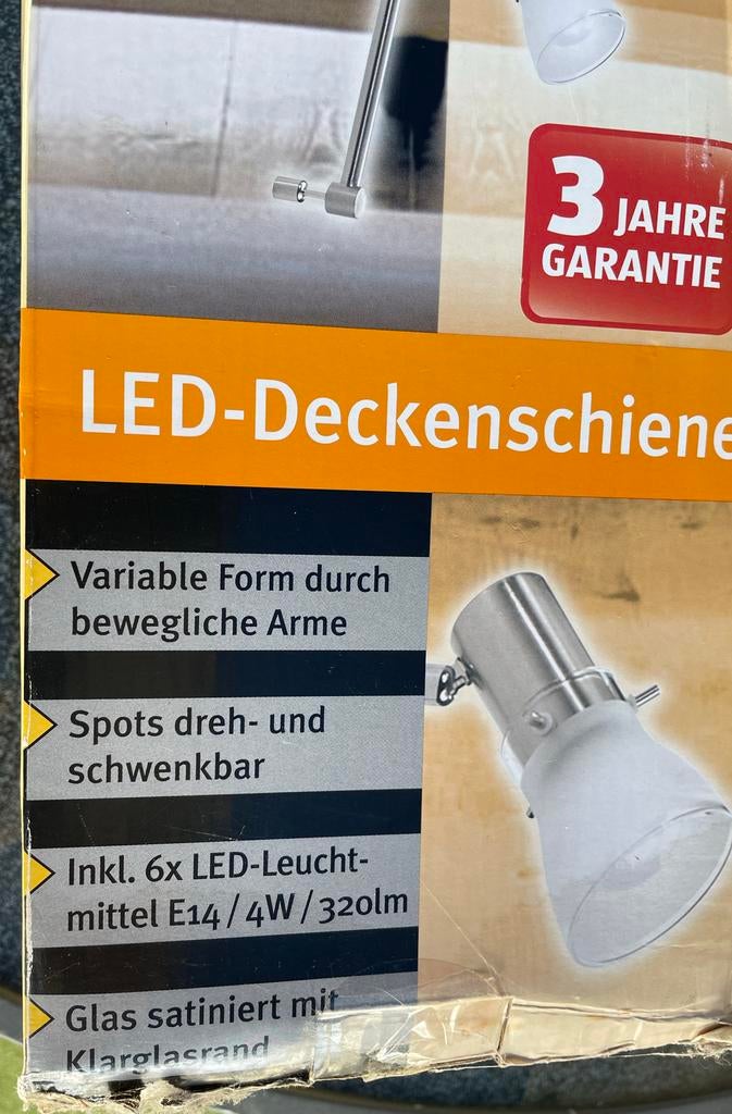 Mooie plafond spotjes met led verlichting, 6 stuks, Metaal of Aluminium, Nieuw, Ophalen of Verzenden, Led