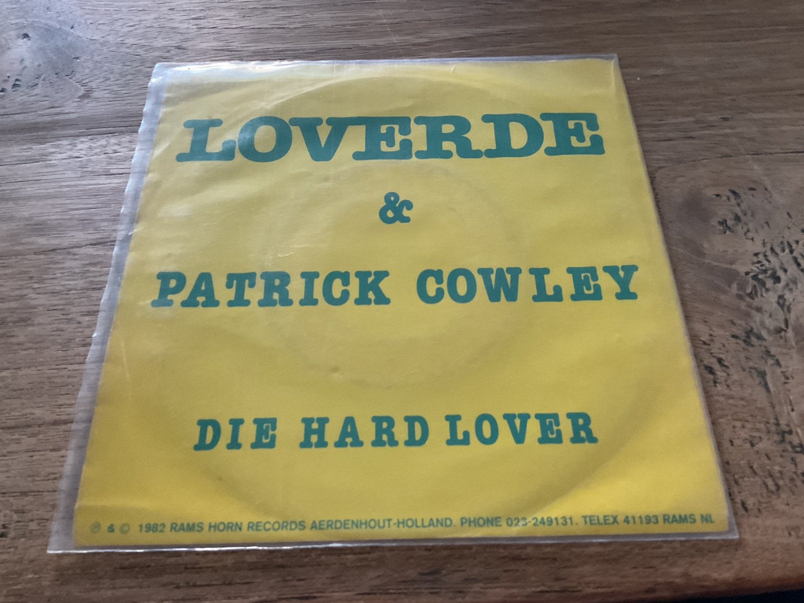 Loverde & Patrick Cowley, Die hard lover, Cd's en Dvd's, Ophalen of Verzenden, 7 inch, Pop