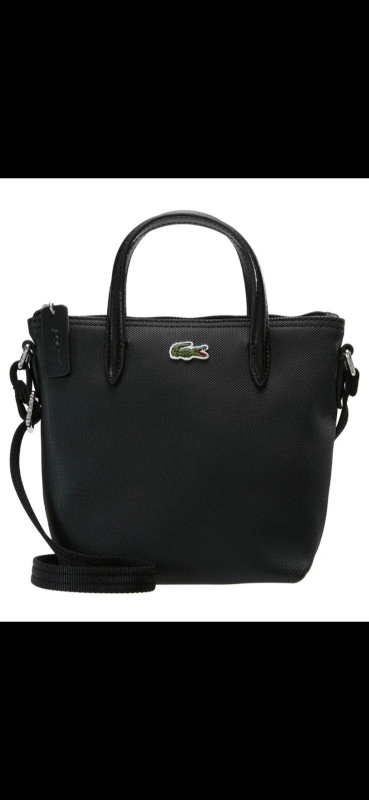 lacoste bag, Ophalen, Gebruikt, Zwart, Handtas