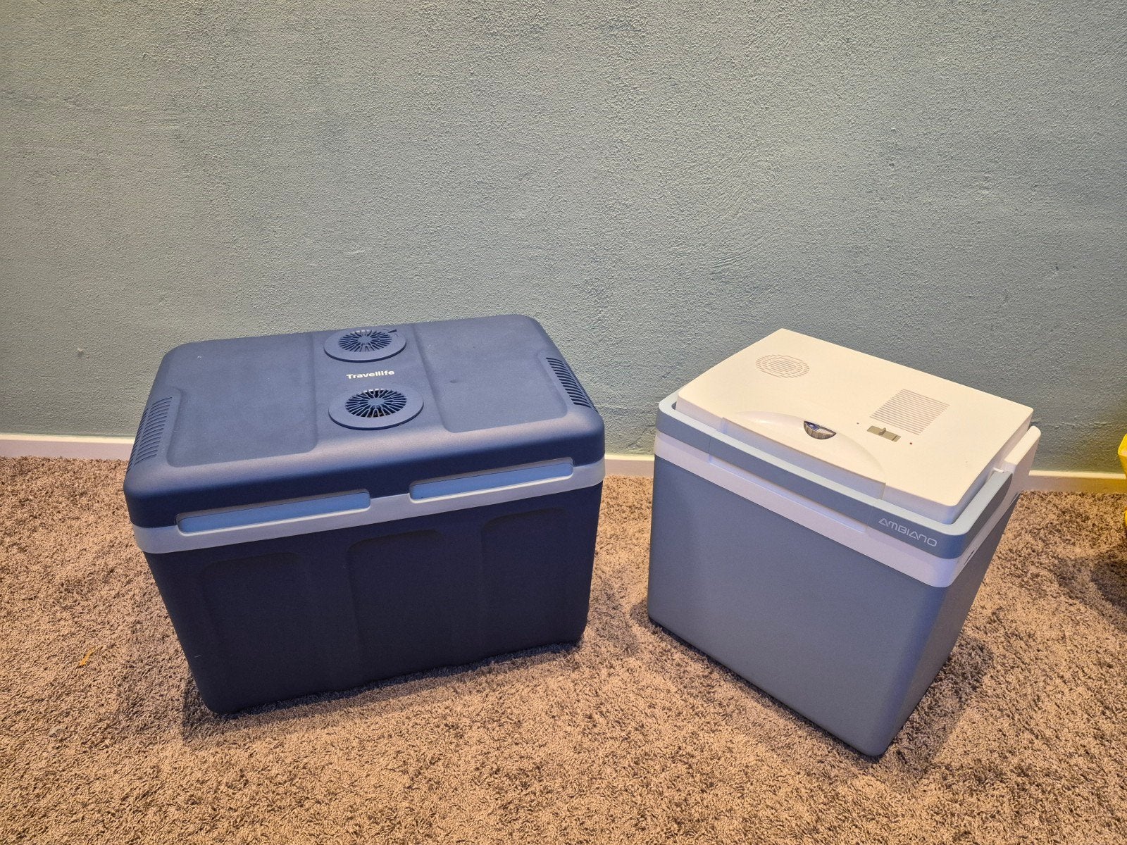 Elektrische Koelboxen - Travelite TL-45 AC/DC & Ambiano, Ophalen, Gebruikt, Koelbox, Elektrisch
