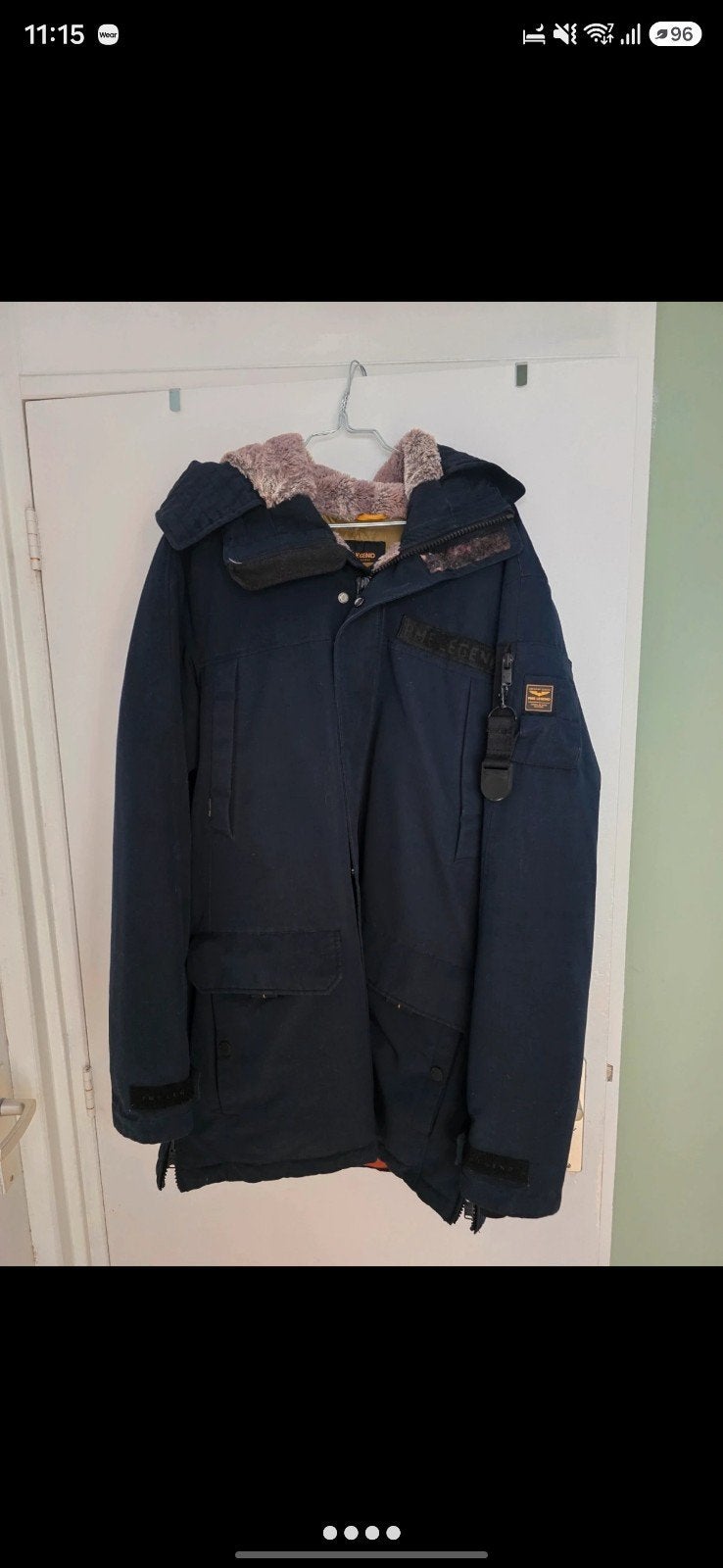 PME Legend Ice Pilot Icon 2.0 winterjas - Maat XL, Kleding | Heren, Blauw, Maat 56/58 (XL), Ophalen of Verzenden, Zo goed als nieuw