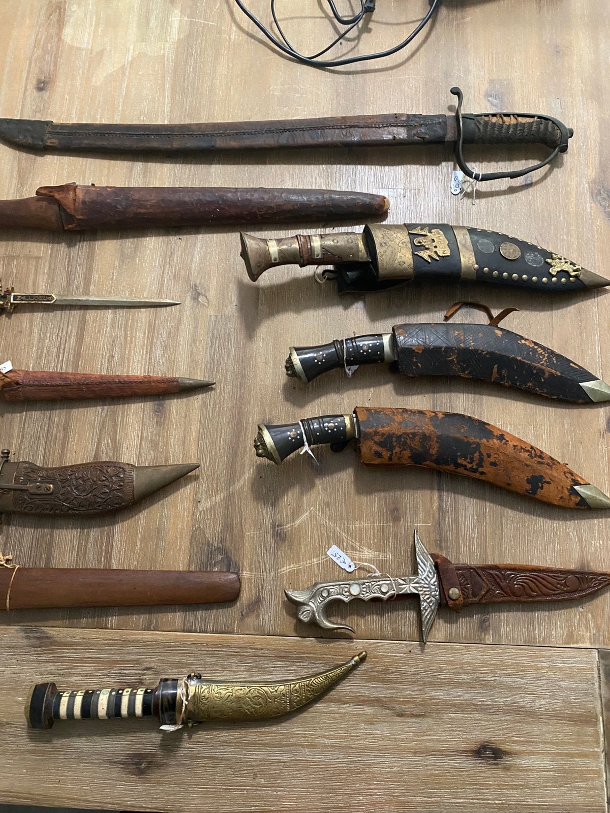 11 messen dolken en zwaard, Ophalen of Verzenden