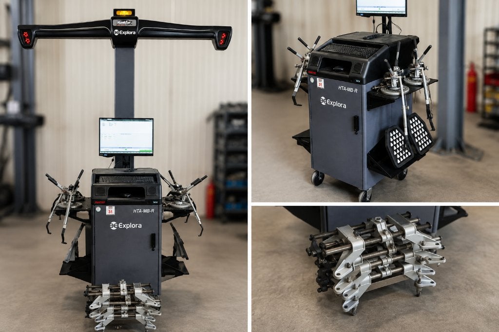 Hunter HawkEye 3D uitlijner compleet, Auto diversen, Ophalen, Contact@hunter.com, Hunter, Gebruikt