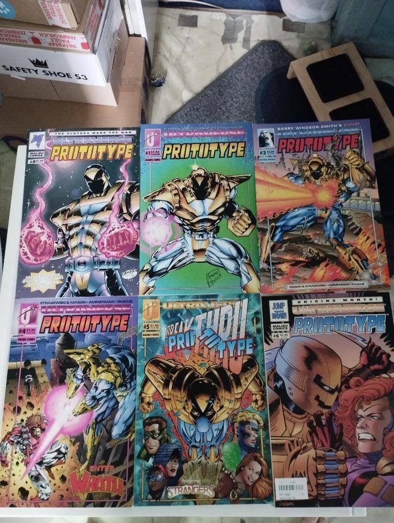 Prototype (ultraverse) comics, Boeken, Amerika, Zo goed als nieuw, Meerdere comics, Malibu