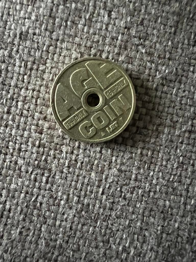 sigaretren munt vintage, Postzegels en Munten, Ophalen of Verzenden, Vóór koninkrijk, Overige waardes