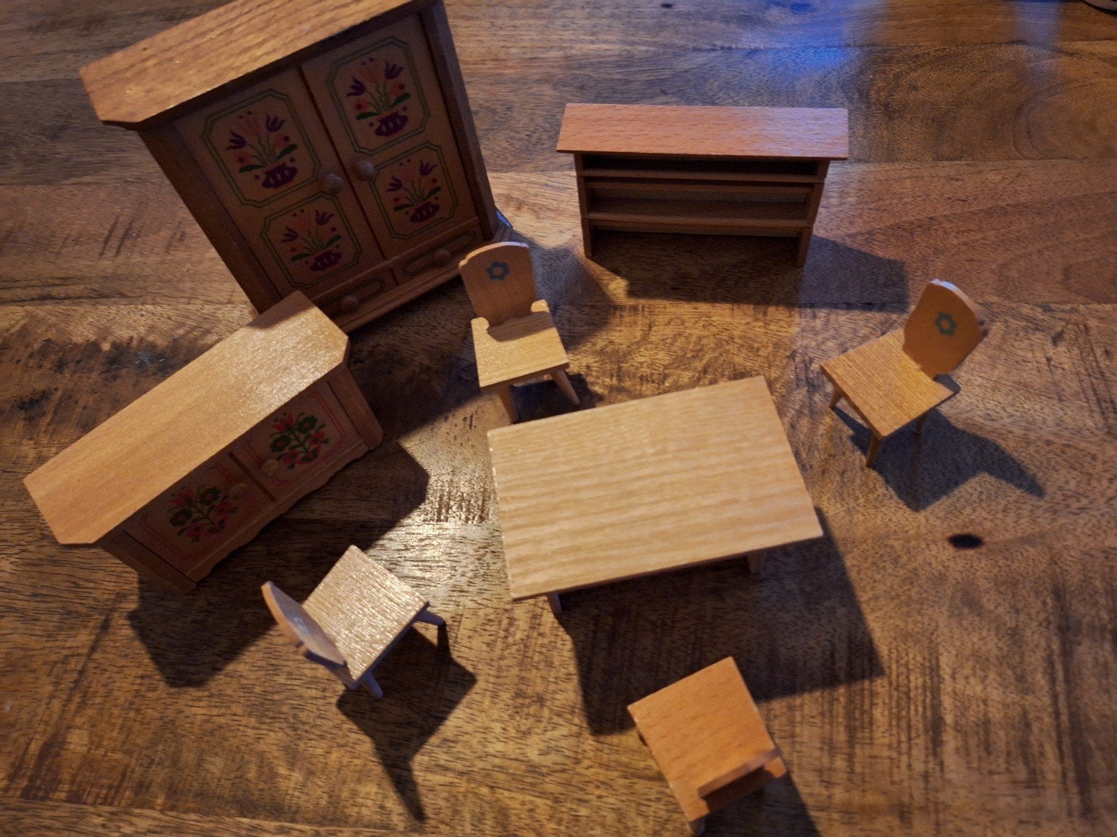 popenhuis meubeltjes, Verzamelen, Poppenhuizen en Toebehoren, Ophalen, Poppenhuis