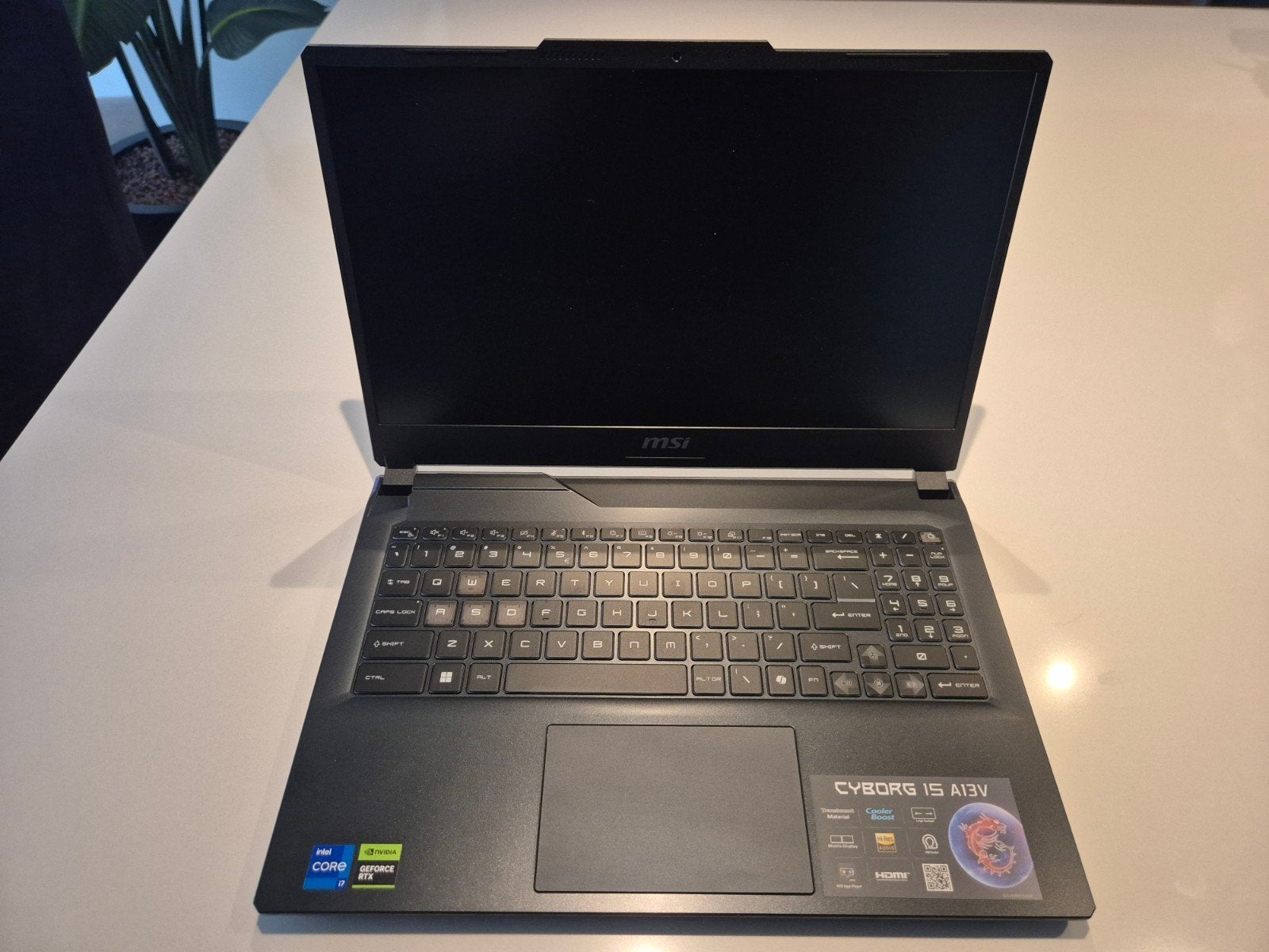 MSI Cyborg 15 A13VFK Gaming Laptop - Zo goed als nieuw, Ophalen, 2 tot 3 Ghz, Zo goed als nieuw, Gaming