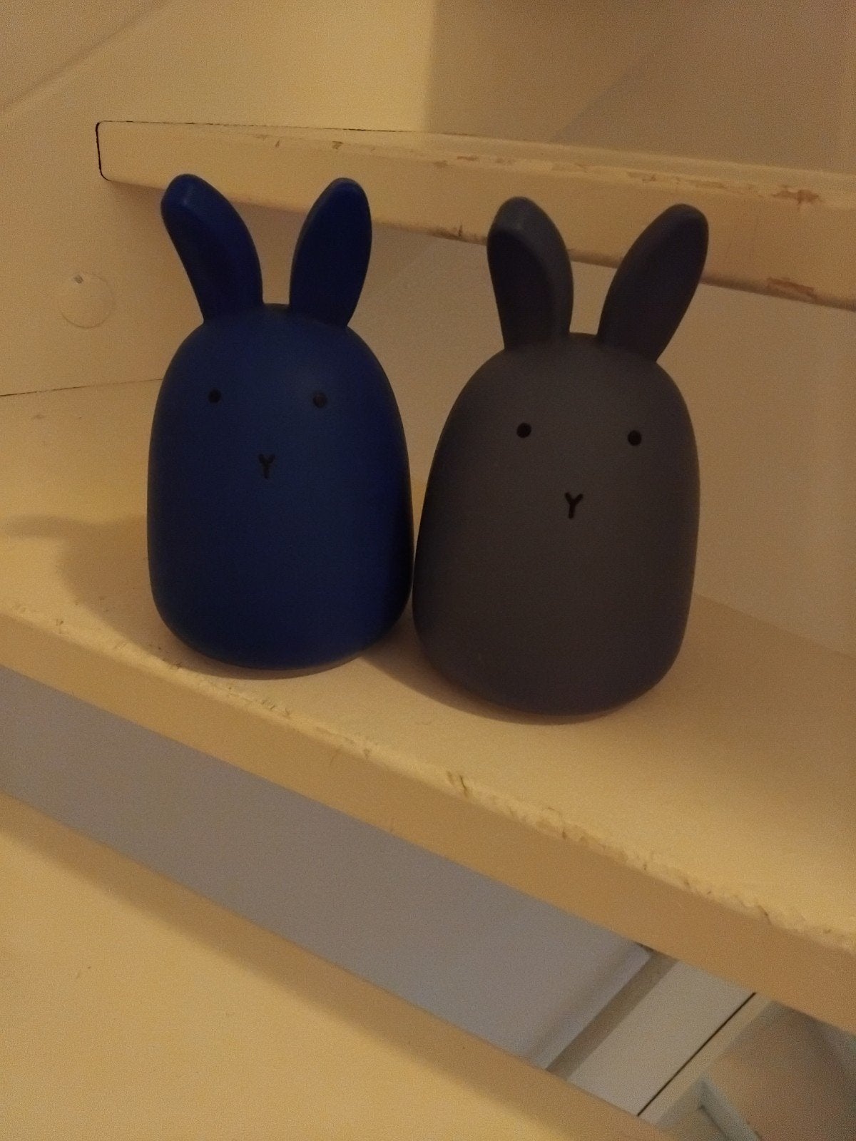 leuke konijnen nachtlampjes, Kinderen en Baby's, Kinderkamer | Inrichting en Decoratie, Blauw, Ophalen, Gebruikt, Lamp