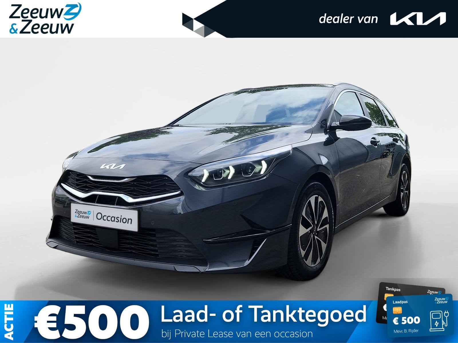 Kia Ceed Sportswagon 1.0 T-GDi MHEV Design Edition Stoel / S, Auto's, 12 maanden, Euro 6, 1309 kg, Verwarmde buitenspiegels