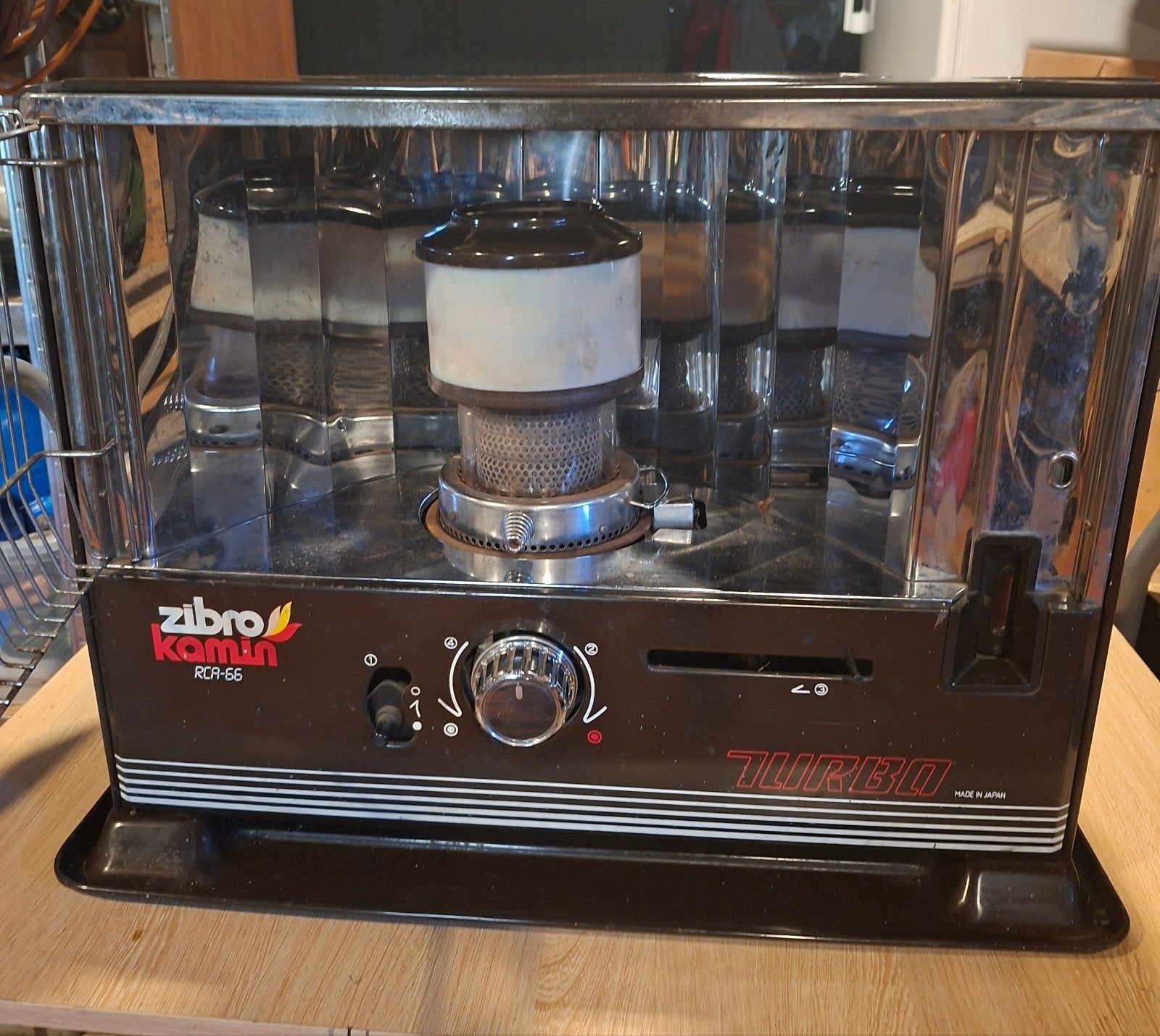 Zibro Kamin RCA-66 Turbo Petroleumkachel, Ophalen, 30 tot 80 cm, Gebruikt, Kachel