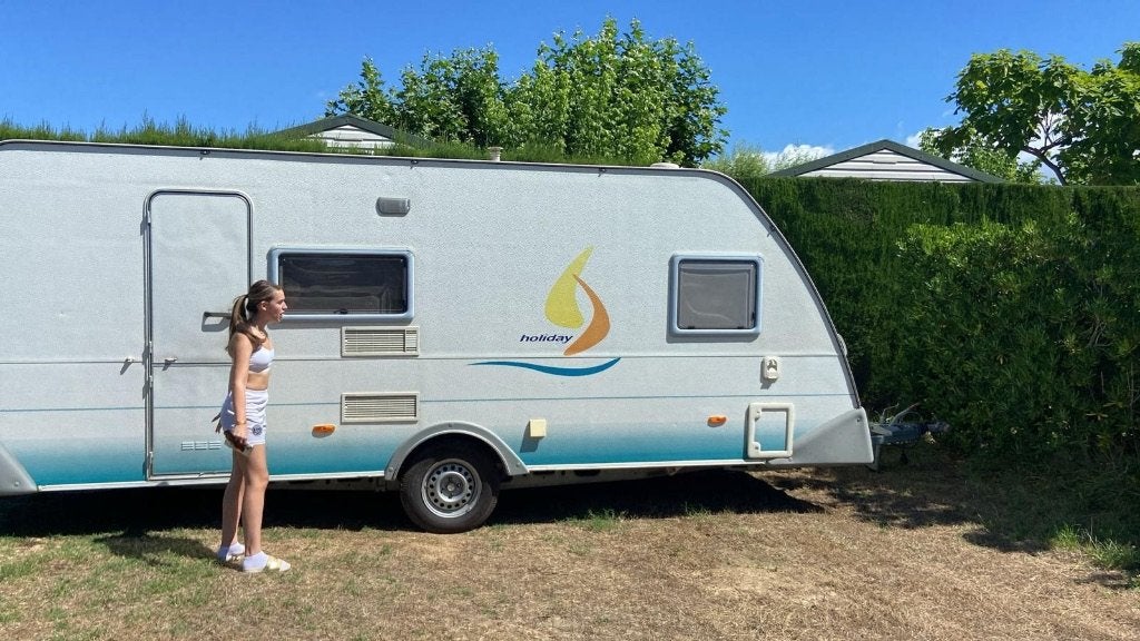 eifelland 5/6 pers E520 TKM stapelbed, Caravans en Kamperen, Caravans, Tot en met 6, Omvormbare zithoek, Overige, 1000 - 1250 kg