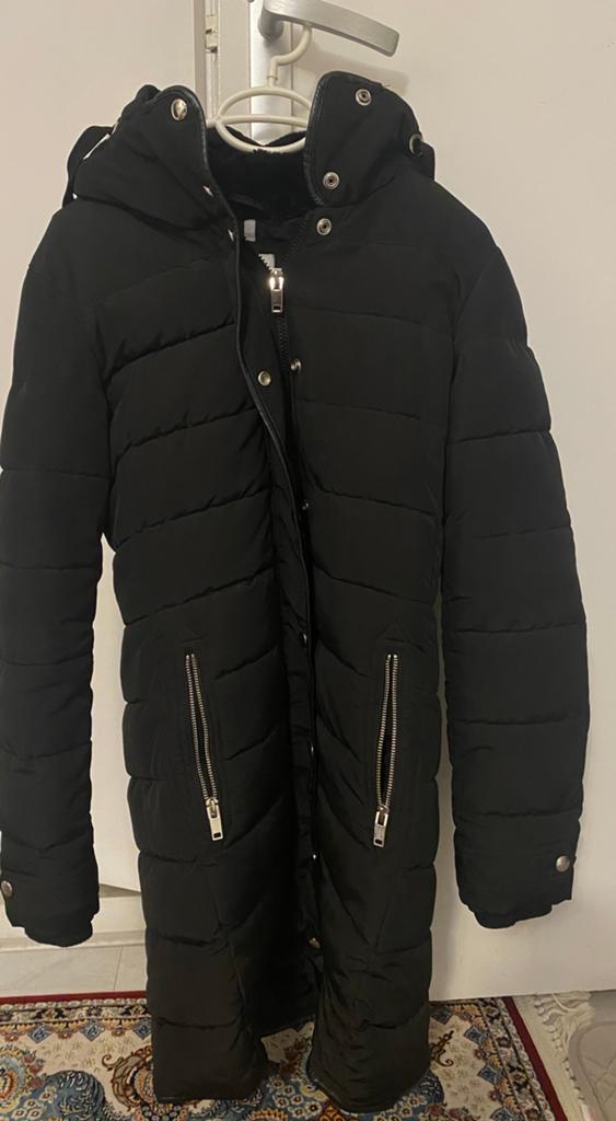 Winterjas, Kleding | Dames, Jassen | Winter, Ophalen of Verzenden, Zo goed als nieuw, Maat 36 (S), Zwart