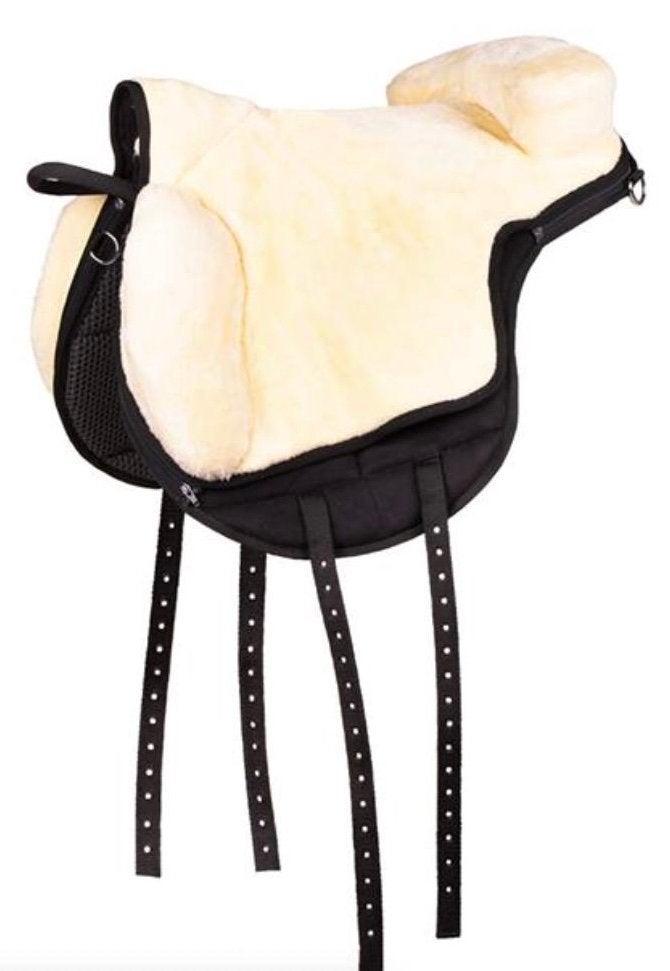 Barebackpad QHP Super Soft Zwart (maat: paard), Ophalen of Verzenden, Zo goed als nieuw