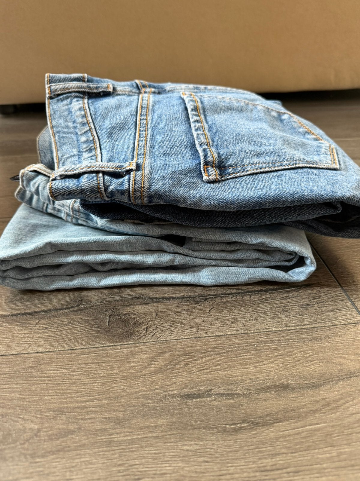 2 fashion nova broeken, Kleding | Dames, Ophalen of Verzenden, Zo goed als nieuw, Blauw, W30 - W32 (confectie 38/40)