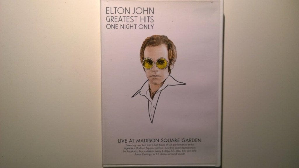 Elton John - Greatest Hits One Night Only (DVD), Alle leeftijden, Ophalen of Verzenden, Zo goed als nieuw, Concert
