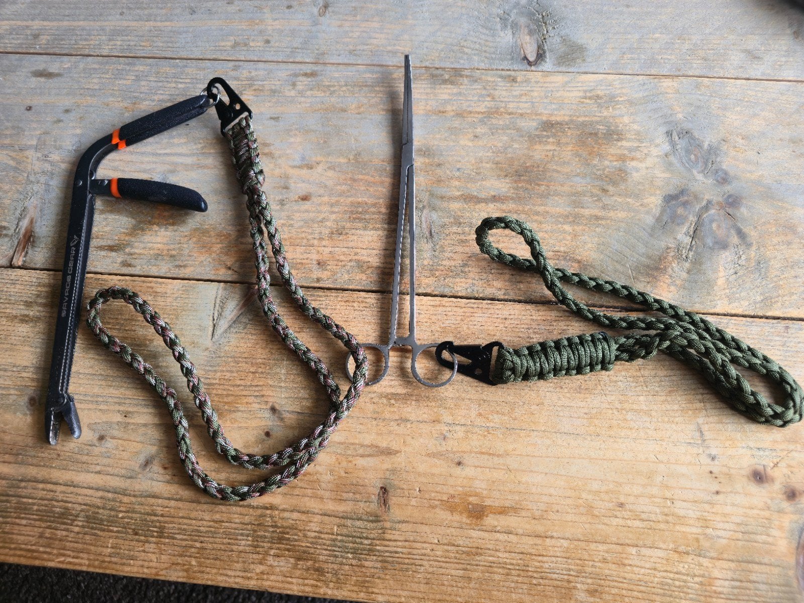 Paracord lanyard nekkoord Fox Rage, Westin, Spro, Rozemeijer, Watersport en Boten, Hengelsport | Roofvissen, Ophalen of Verzenden