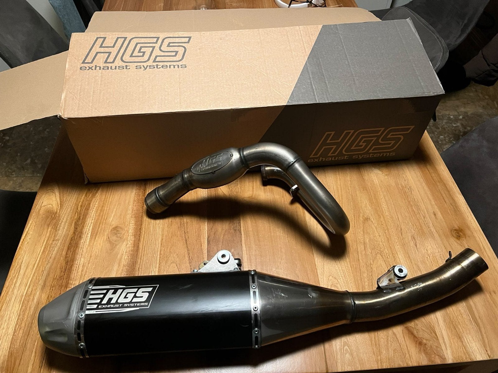 Honda Crf250r Hgs uitlaat, Motoren, Ophalen of Verzenden