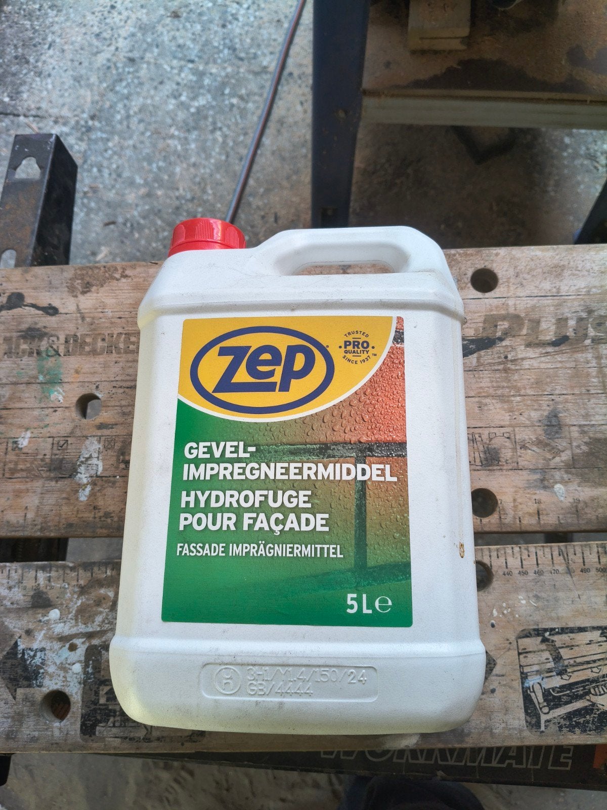 gevel impregneermiddel van zeep nog 2.5 l, Ophalen of Verzenden