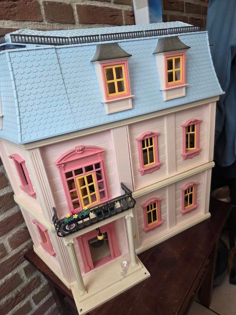 Playmobil groot poppenhuis, Verzamelen, Poppenhuizen en Toebehoren, Ophalen, Poppenhuis