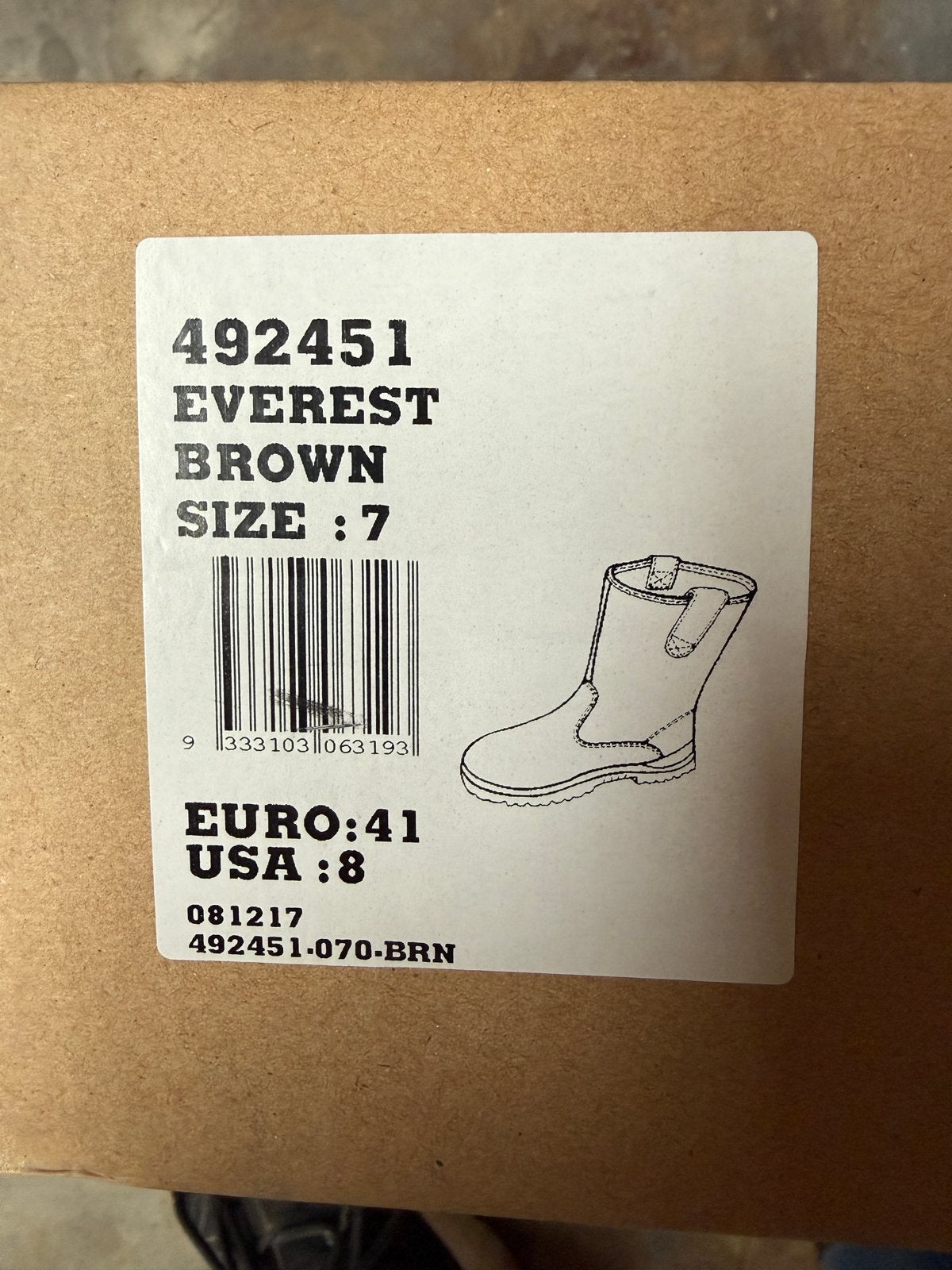 HOWLER EVEREST S3 VEILIGHEIDSLAARZEN – NIEUW IN DOOS!, Ophalen, Nieuw, Bruin, Werkschoenen