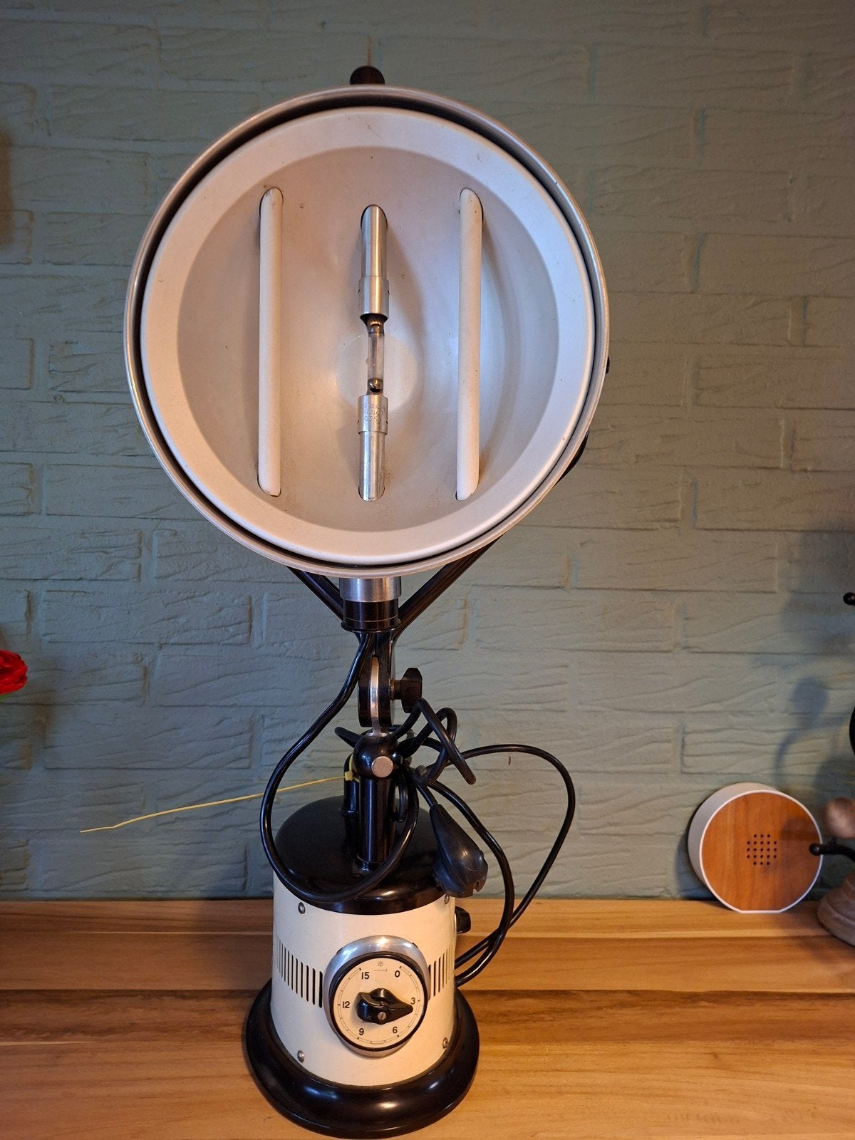 Vintage Quarzlampen Gezichtsbruiner - UV+JR 400W/600W, Ophalen of Verzenden, Gebruikt, Gezichtsbruiner, Minder dan 10 lampen