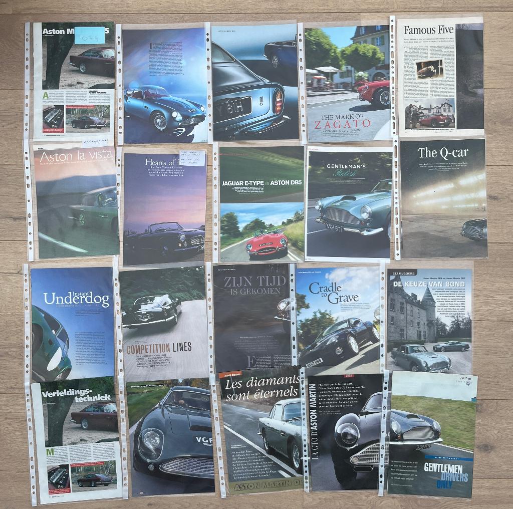 ASTON MARTIN DB4 - ASTON MARTIN DB6 ARTIKELS, Verzenden, Zo goed als nieuw, Overige merken