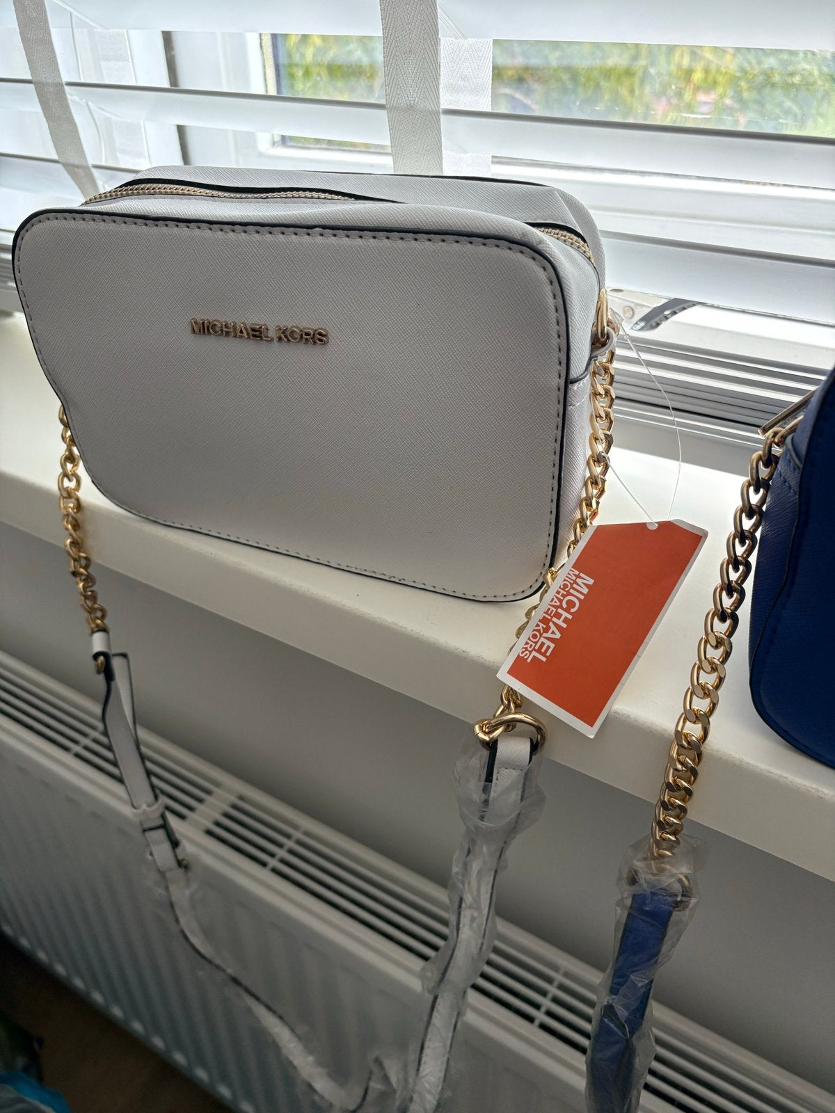 Michael Kors Schoudertasje - Nieuw met label, Ophalen of Verzenden, Nieuw, Wit, Schoudertasje