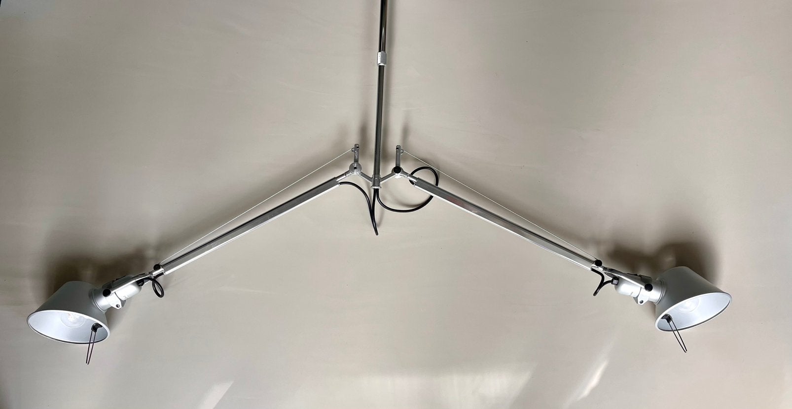Artimide Tolomeo Sospensione hanglamp, Ophalen, Zilver, Hanglamp, Design