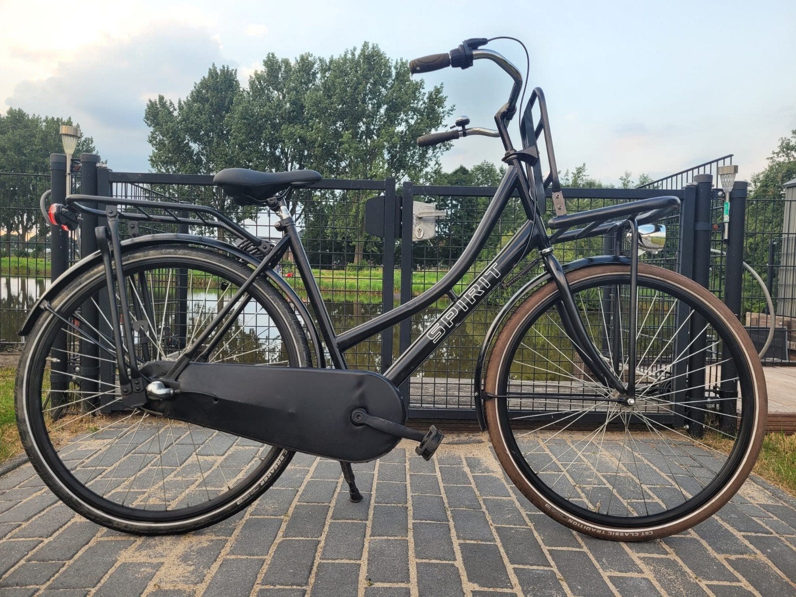 Spirit 28 inch damesfiets, Fietsen en Brommers, Fietsen | Dames | Omafietsen, 53 tot 56 cm, Ophalen, Zo goed als nieuw, Versnellingen