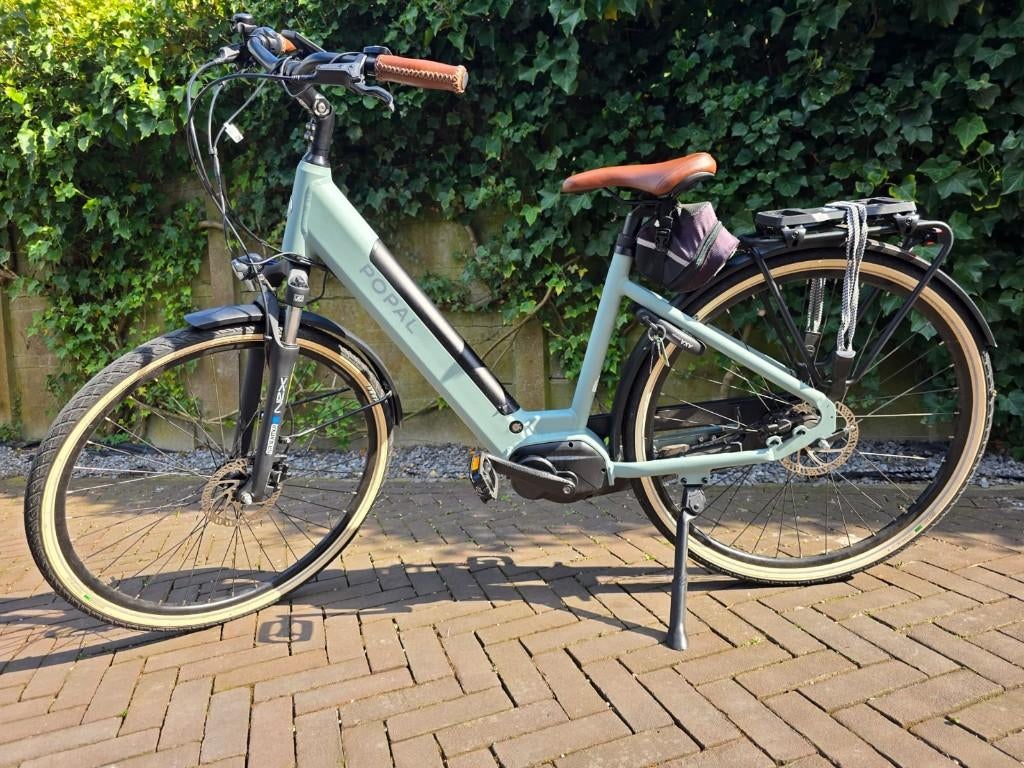 Elektrische Dames fiets, Fietsen en Brommers, Elektrische fietsen, Zo goed als nieuw, Overige merken, 51 tot 55 cm, 50 km per accu of meer