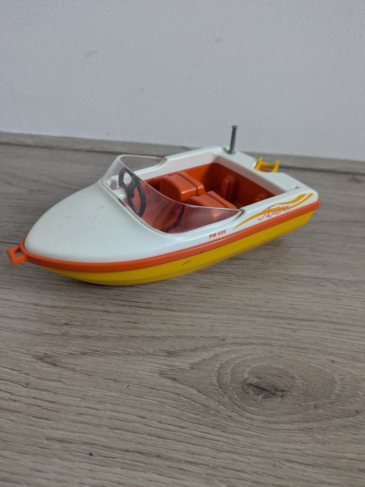 Playmobil speedboot PM 659 Twister, Ophalen of Verzenden, Gebruikt, Jongen of Meisje