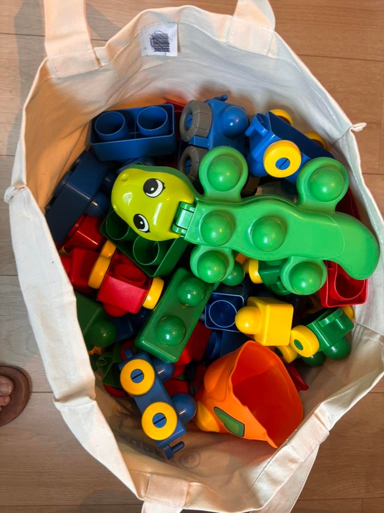 Duplo primo - grote tas, Ophalen, Zo goed als nieuw