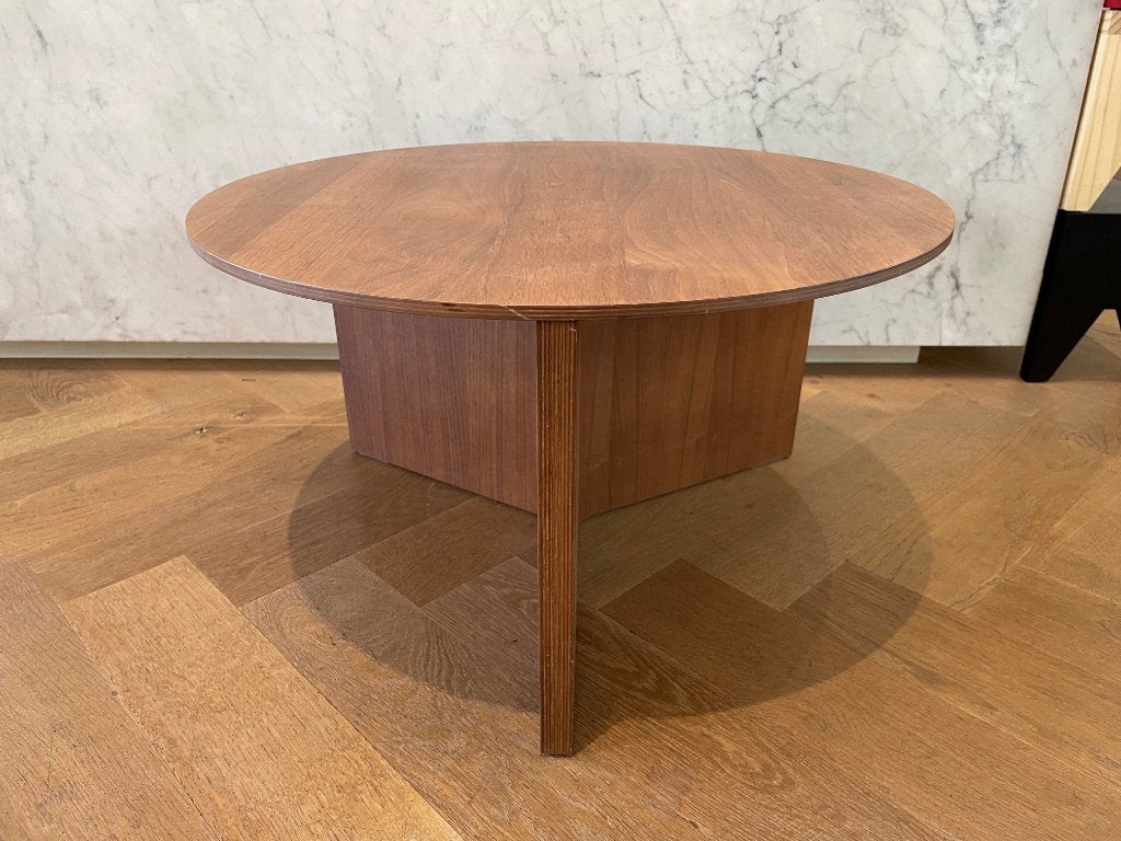 HAY Slit side table walnut, Ophalen, Gebruikt, 50 tot 100 cm, 50 tot 100 cm