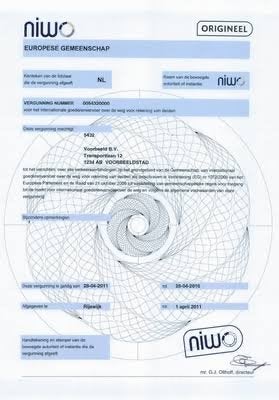 NIWO Diploma