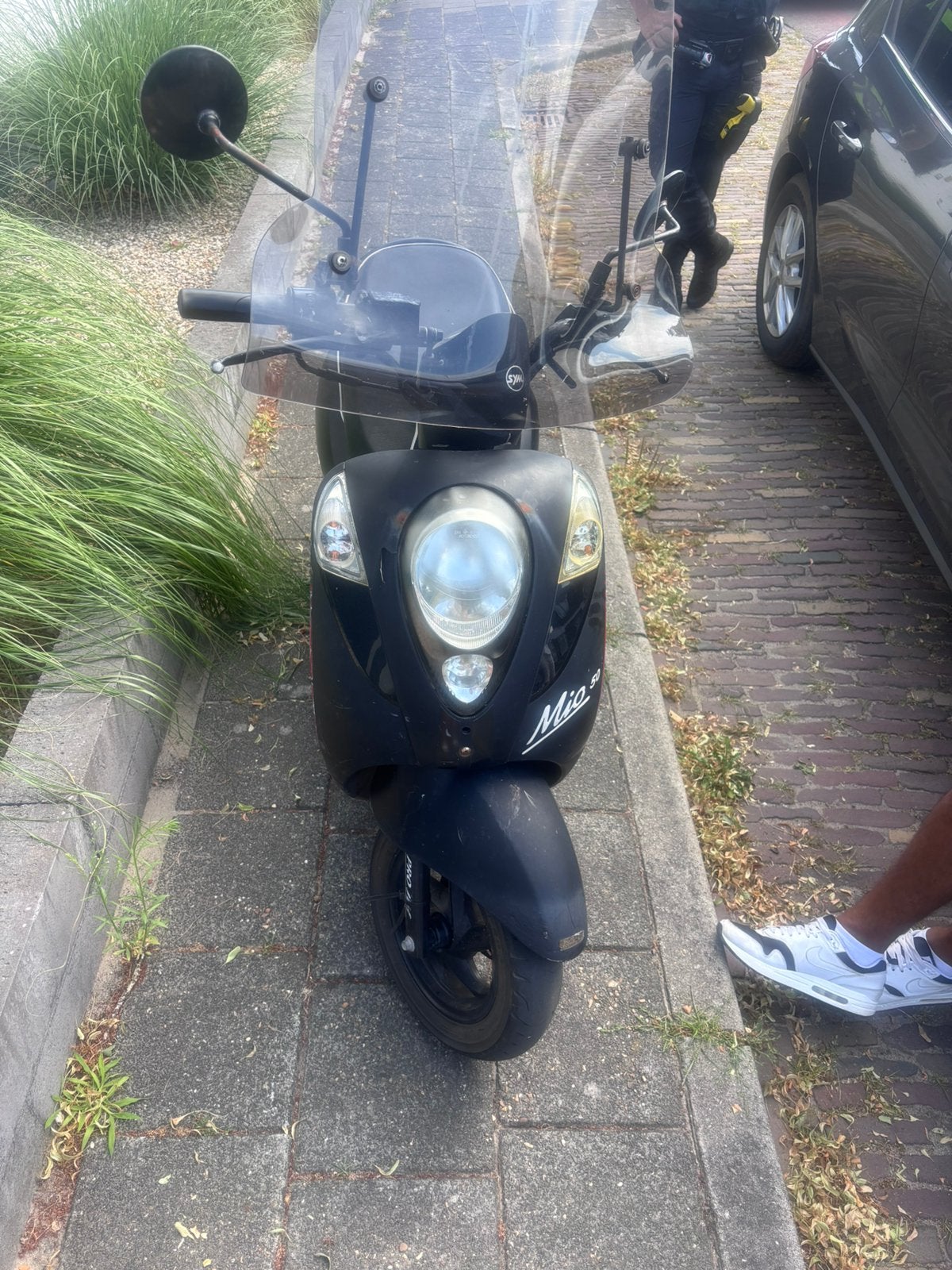 Sym mio 50 2016, Fietsen en Brommers, Scooters | SYM, Zo goed als nieuw, Benzine, Ophalen, Mio