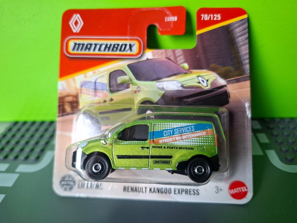 Matchbox 70 - Renault Kangoo Express [groen] 1/60 MIB, Ophalen of Verzenden, Nieuw, Auto