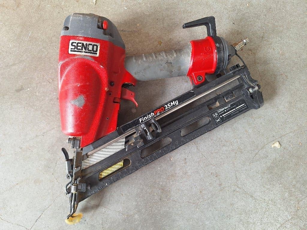 Senco FinishPro 35Mg DA tacker met brads, Ophalen of Verzenden, Gebruikt