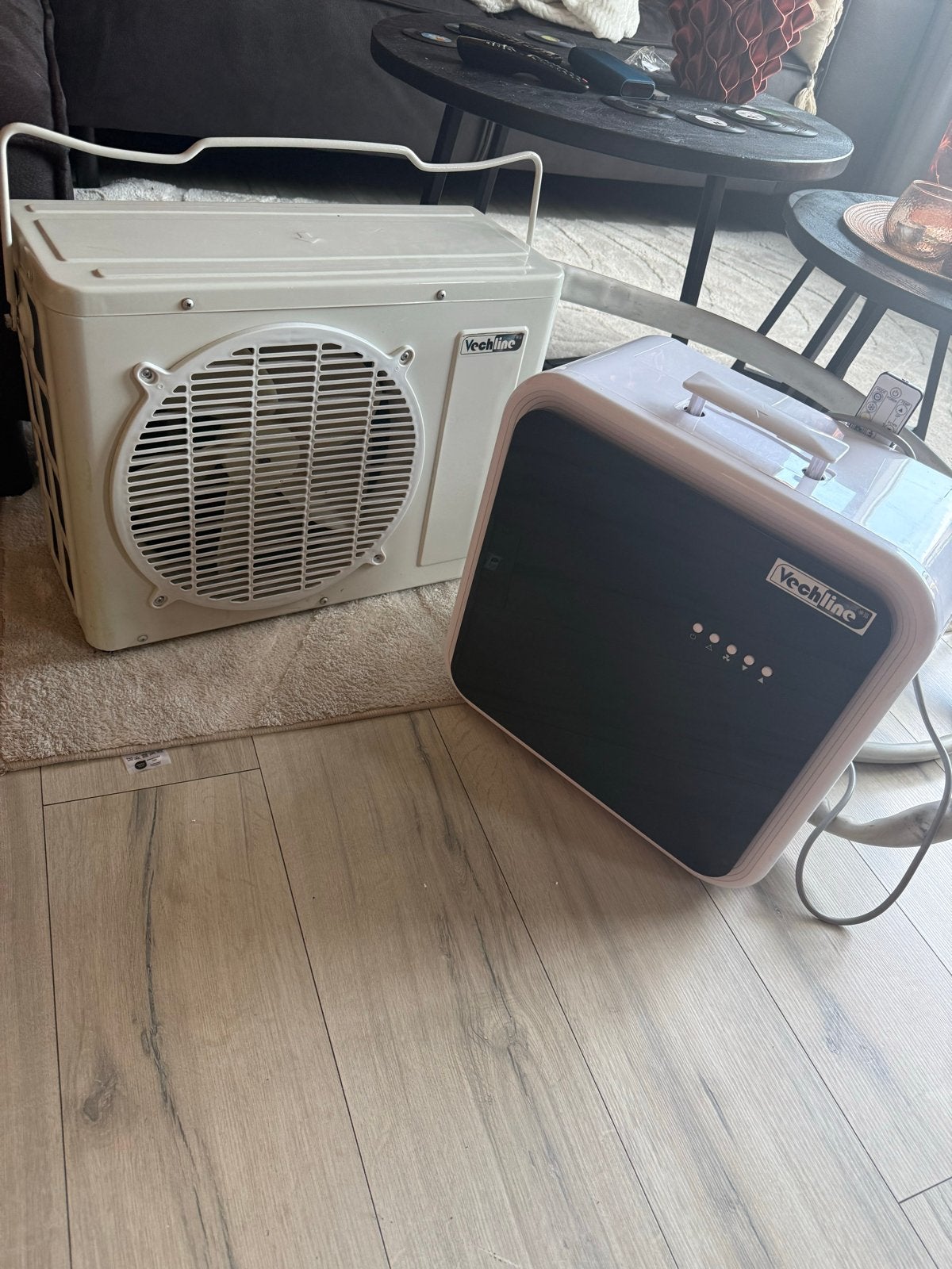 Vechline Split Airco 7000BTU - Caravan of camper, Ophalen, Zo goed als nieuw, Mobiele airco, Afstandsbediening