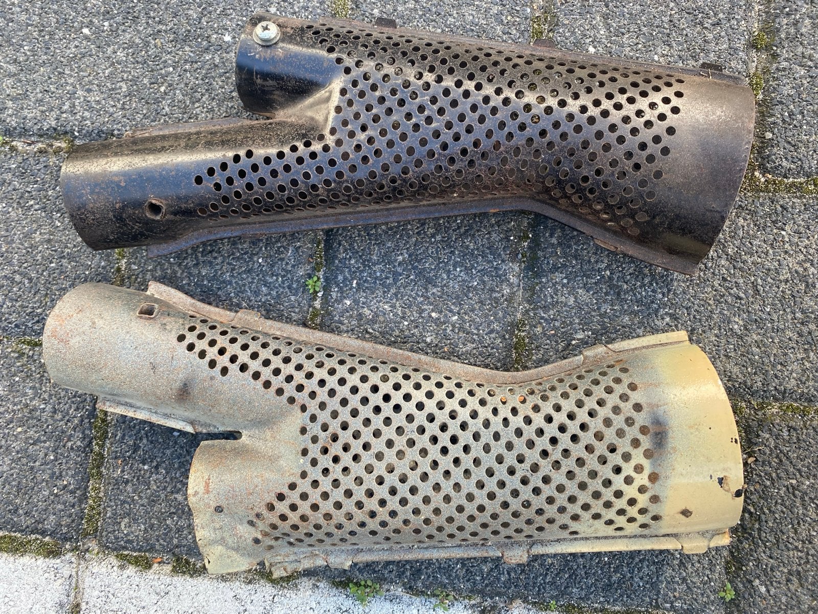 VW Kever Y-stukken voor verwarming (set van 2), Auto-onderdelen, Ophalen of Verzenden, Gebruikt, Volkswagen