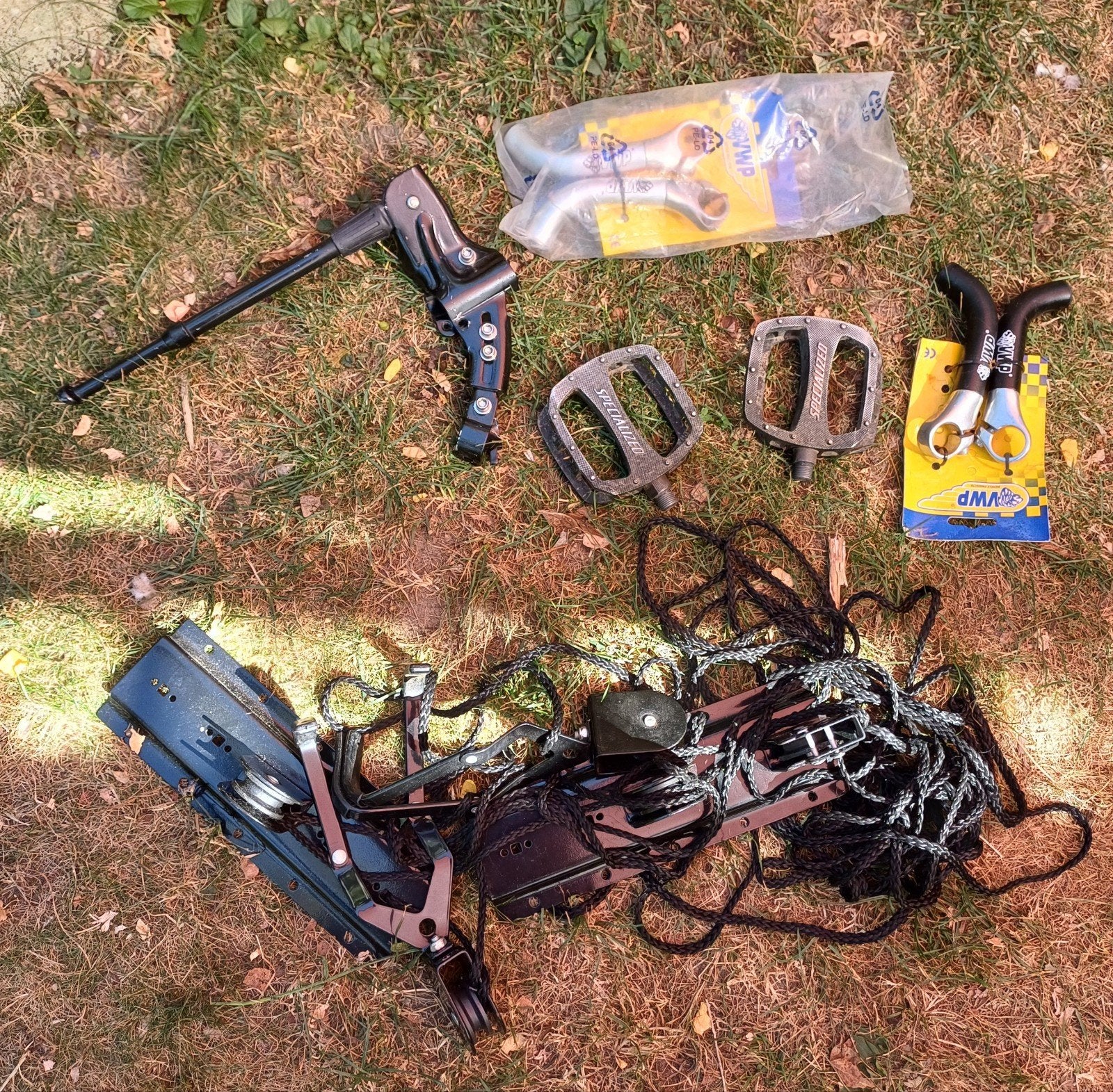 fietsonderdelen, barr ends, specialized trappers, standaard, Ophalen
