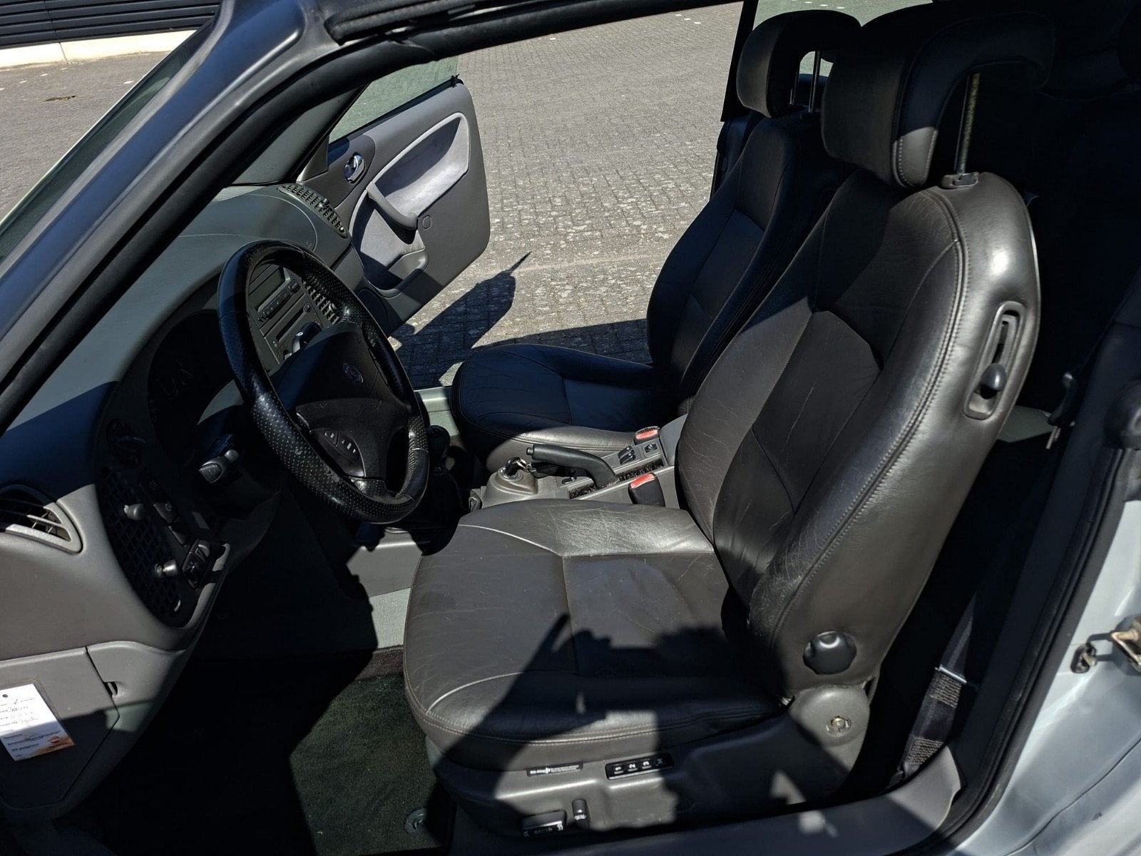 Saab 9-3 2.0 T Cabrio 1999 Grijs, foto 6